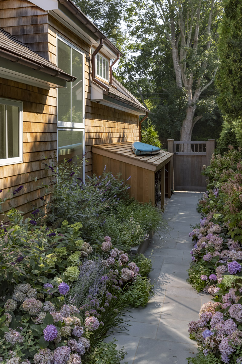 Photo of construction by Ronald Webb Builder.
